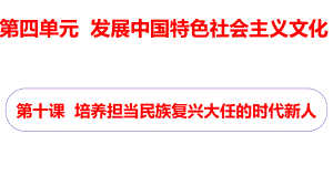 第十課 培養(yǎng)擔(dān)當(dāng)民族復(fù)興大任的時(shí)代新人 課件.ppt