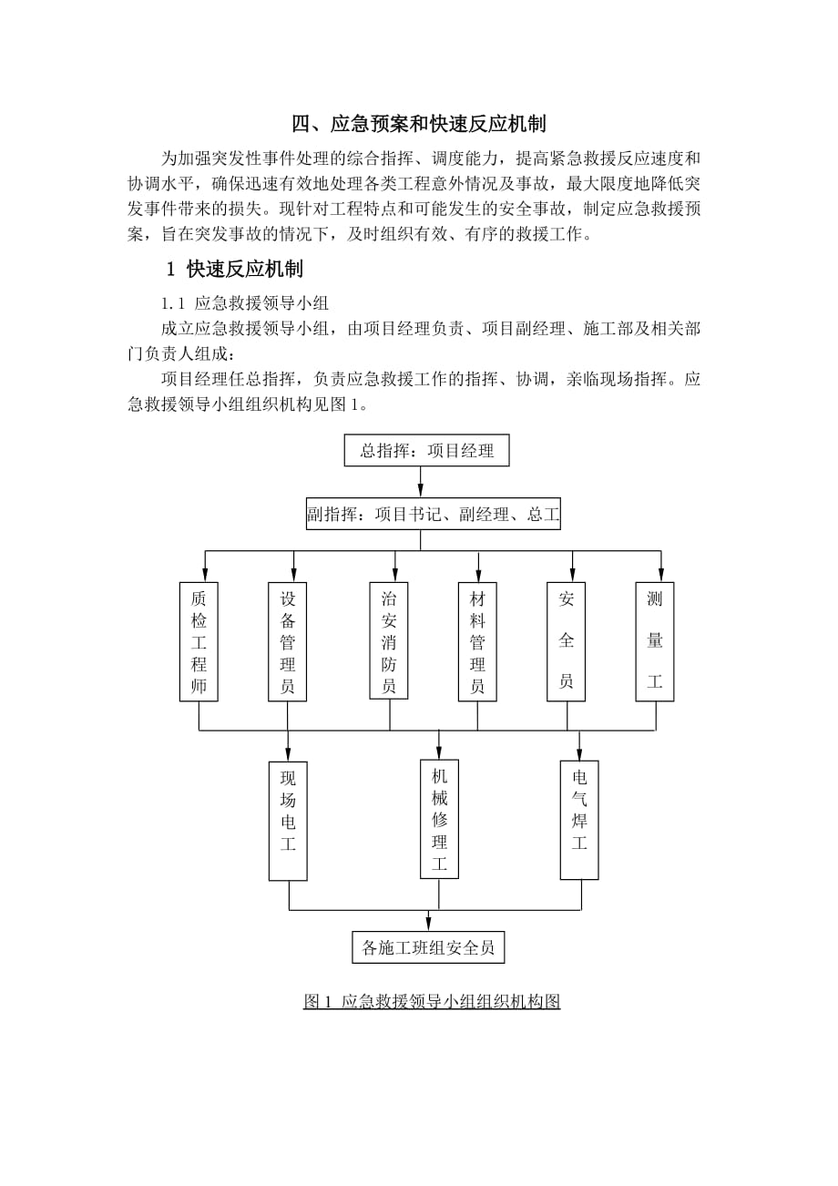 應(yīng)急預案和快速反應(yīng)機制_第1頁