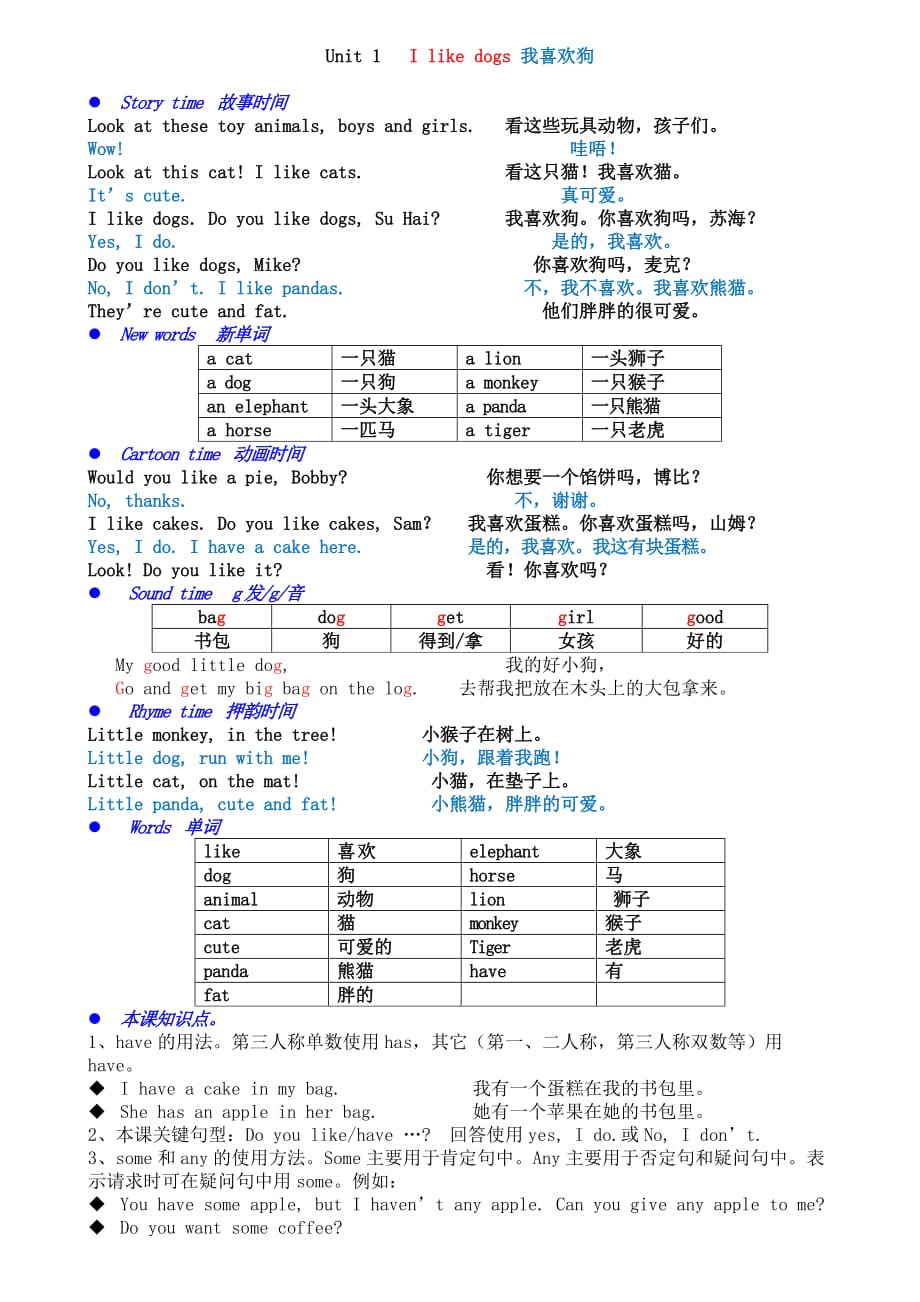 譯林蘇教版小學(xué)英語四年級上冊課本內(nèi)容打印版_第1頁