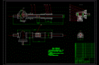CAD汽車(chē)齒輪齒條轉(zhuǎn)向器裝配圖