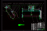 旋耕滅茬機的總體及側(cè)邊傳動裝置CAD圖紙設(shè)計