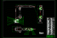 重載搬運機器人（6自由度機械手）CAD圖紙