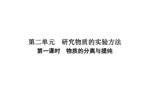 高一化學必修一《粗鹽提純》要點狼課件.ppt