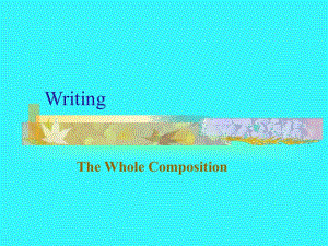 English Writing課件.ppt