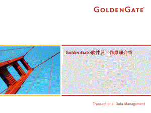 GoldenGate及其工作原理