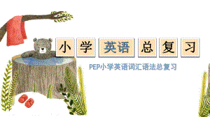 PEP小學(xué)英語總復(fù)習(xí)