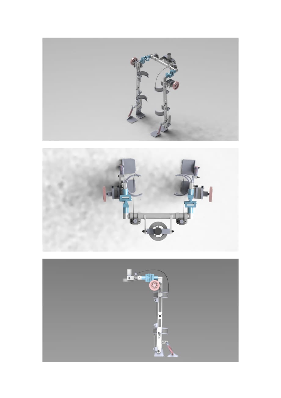 Exoskeleton+V2外骨骼3D数模三维图纸+Solidworks设计