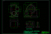 蝸輪-渦輪減速器箱體零件工藝和鉆3-M10底孔夾具設計【含CAD圖紙和說明書】