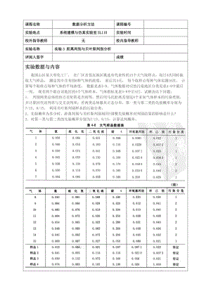 《數(shù)據(jù)分析》實(shí)驗(yàn)報(bào)告三