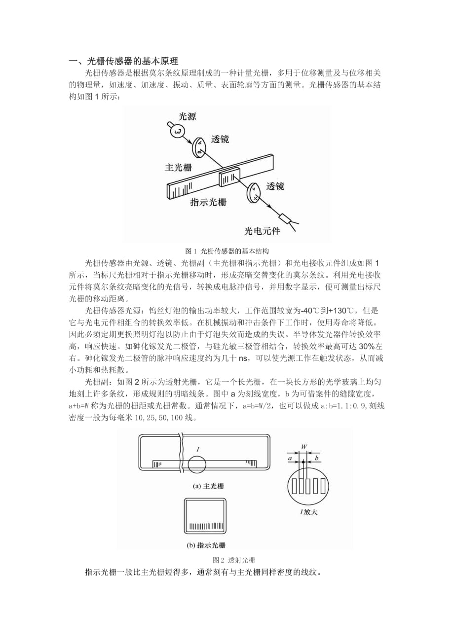 光柵傳感器工作原理_第1頁