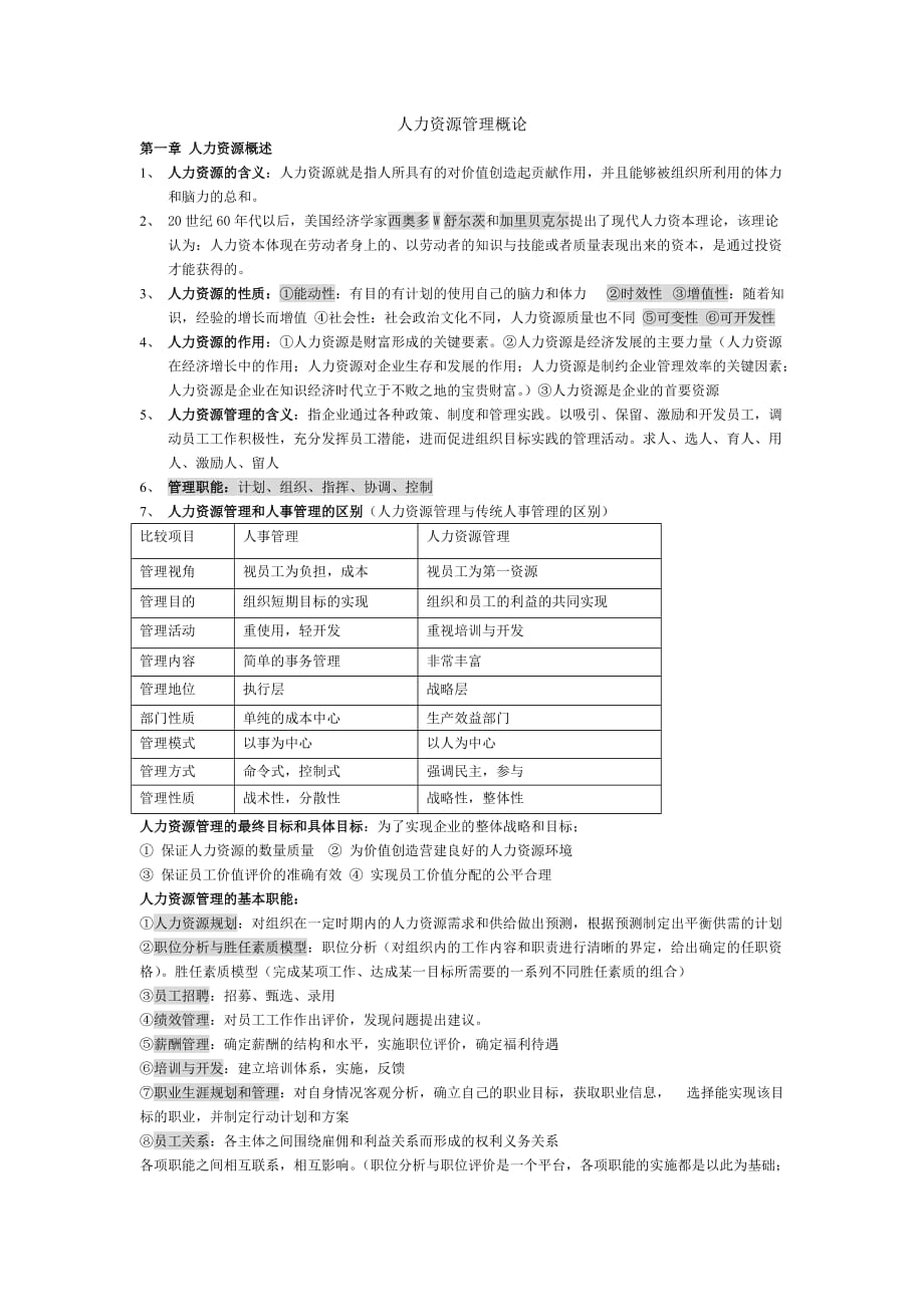 人力资源管理概论-董克用版_第1页