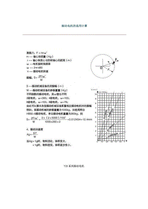 振動電機(jī)振動計算