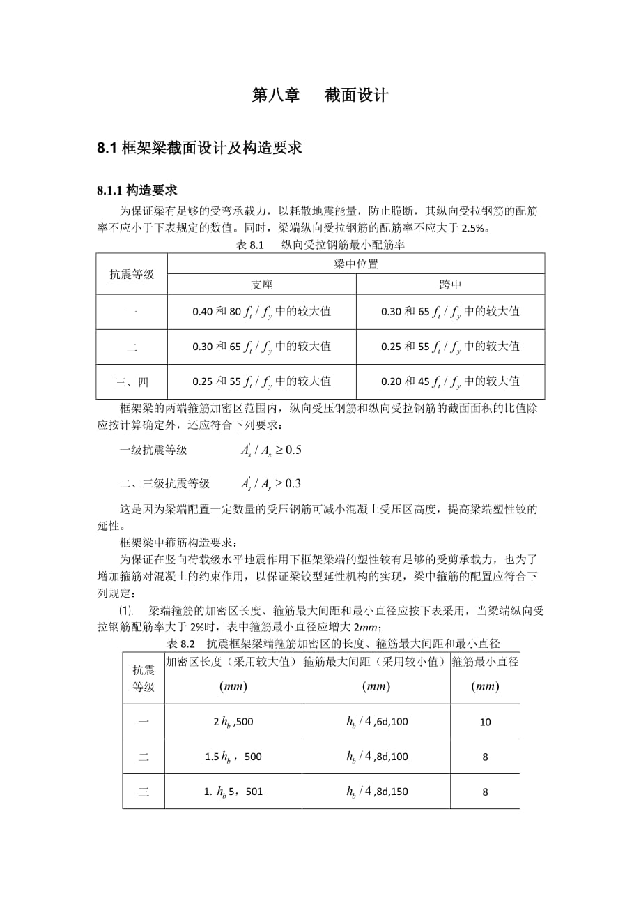 土木工程毕业论文工程设计框架结构(五)_第1页