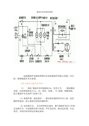 微波爐的電路原理圖