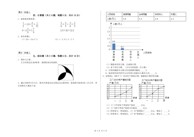 实验小学小升初数学全真模拟考试试题B卷 沪教版（附解析）.doc_第2页