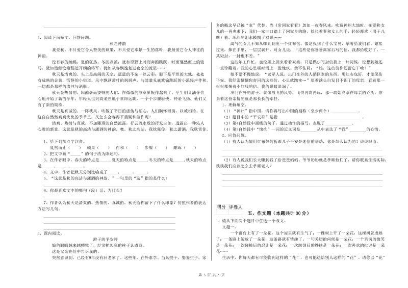 桂林市重点小学小升初语文考前练习试卷 附答案.doc_第3页