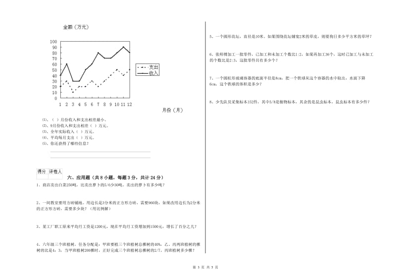 实验小学小升初数学综合检测试题C卷 人教版（附答案）.doc_第3页