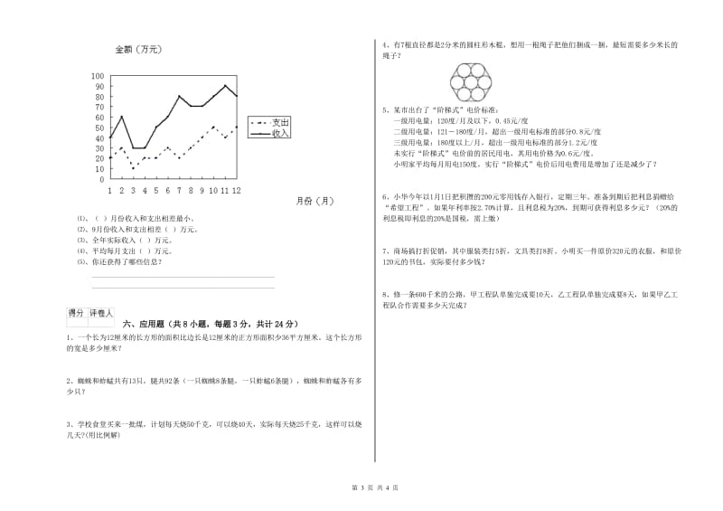 山东省2020年小升初数学综合检测试题C卷 含答案.doc_第3页