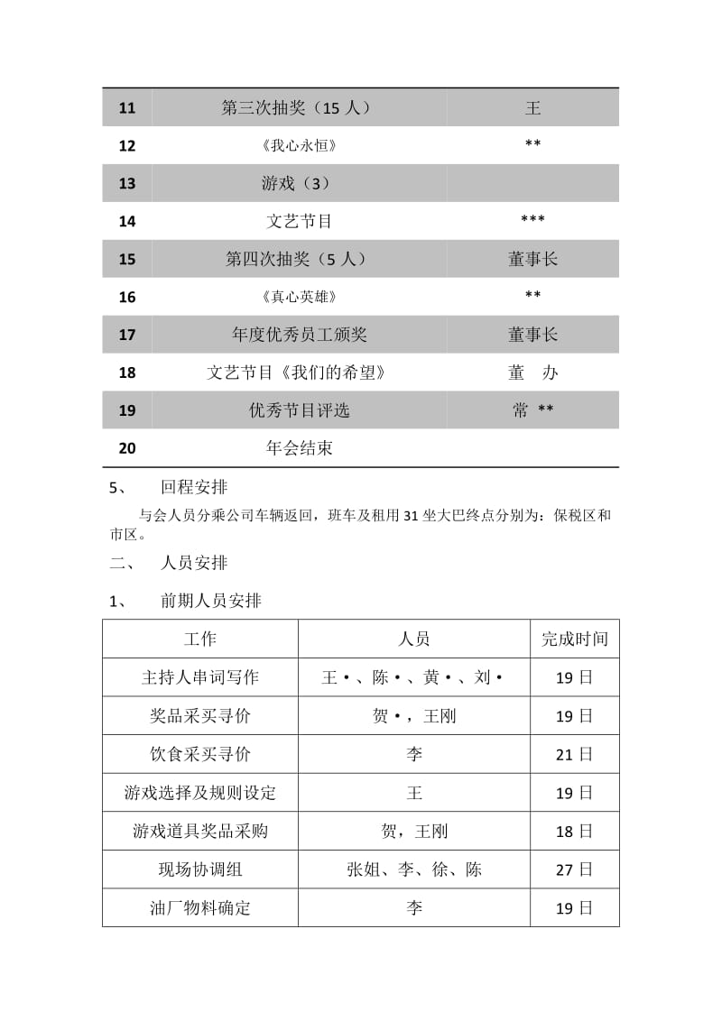 公司年会流程安排案例_第3页