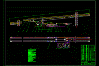 可伸縮帶式輸送機設計 傾角5度【7張CAD圖紙+文檔】