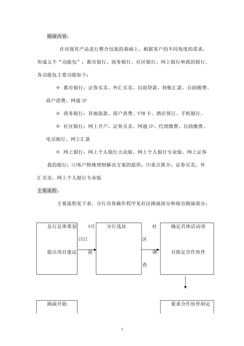 个人理财服务实地路演方案_第3页