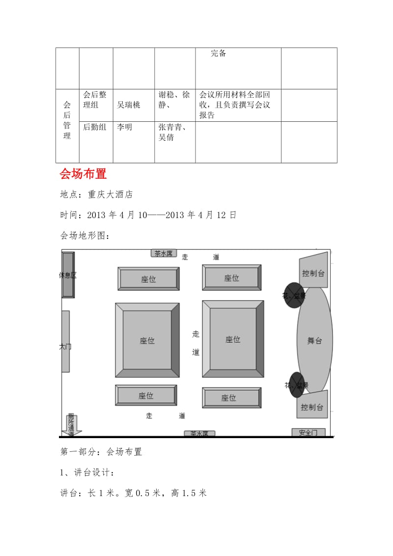 会场布置与筹备程序_第2页