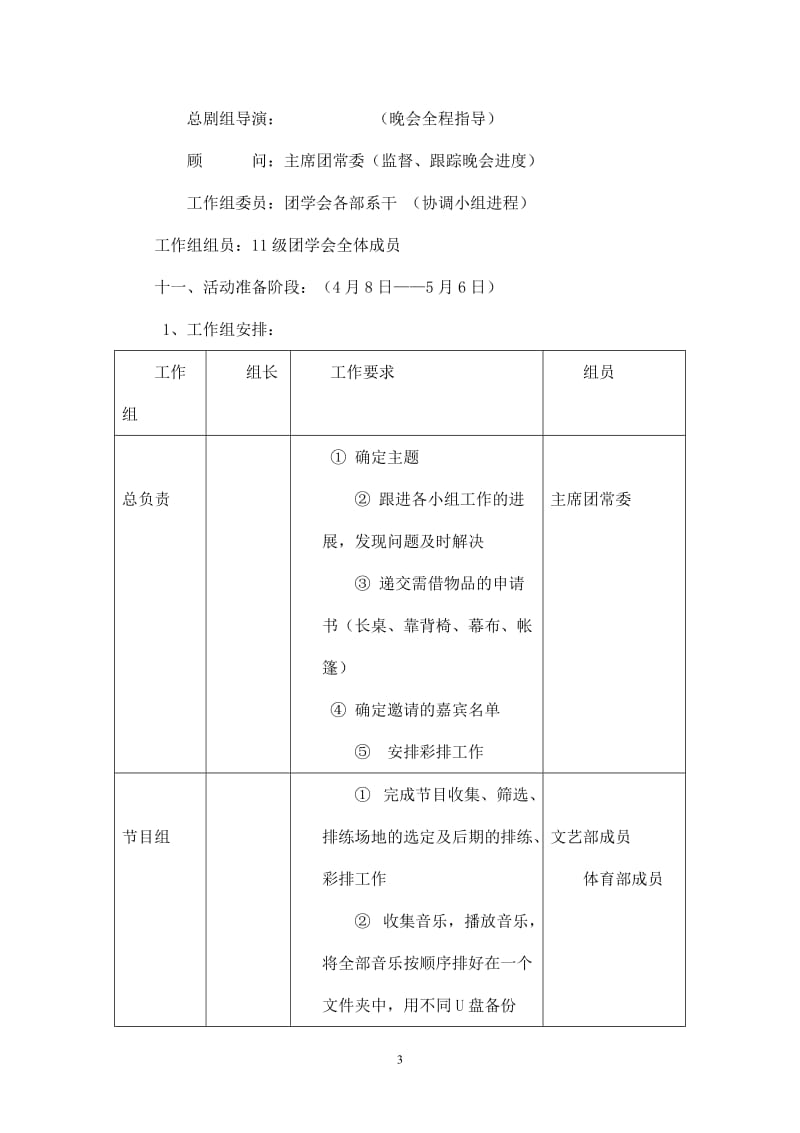 文艺晚会活动策划_第3页