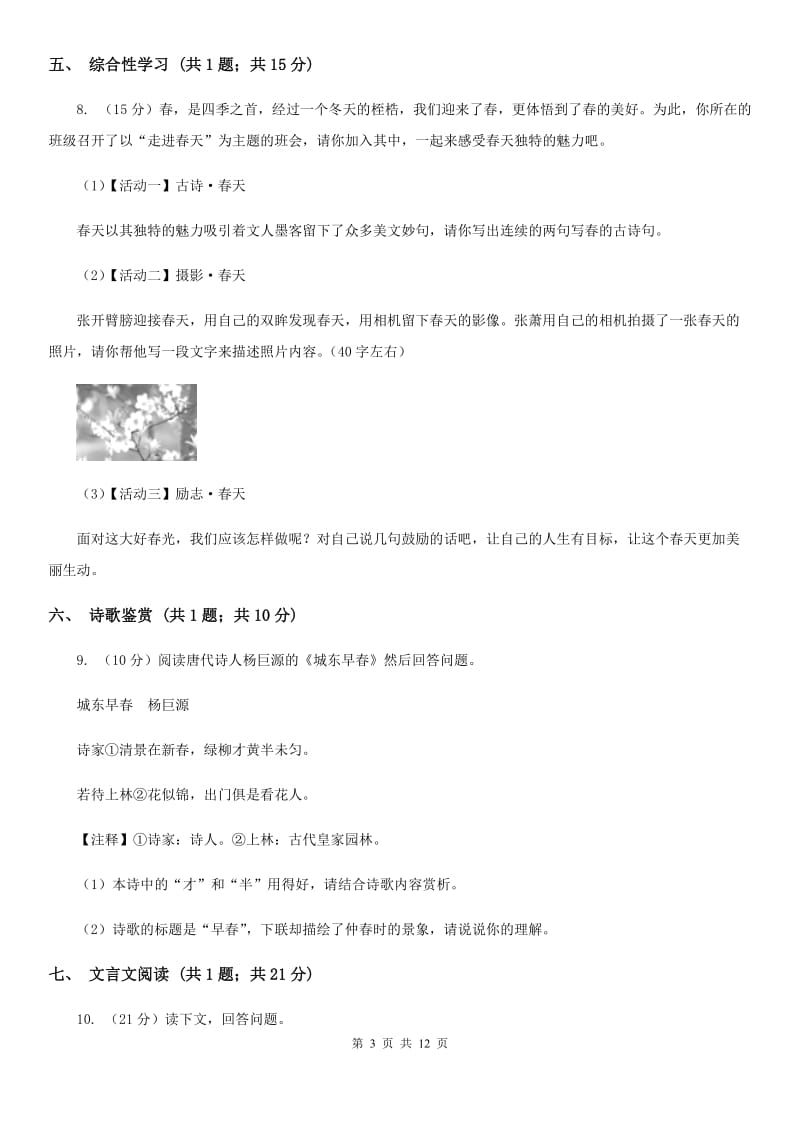 学校2020春七年级期中考试语文试题.doc_第3页