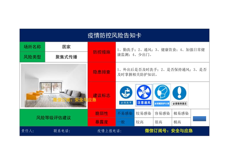 疫情防控风险告知卡_第3页