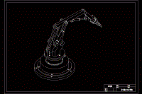 碼垛機器人機械手設計CAD圖紙