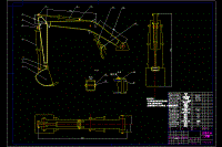 液壓挖掘機(jī)設(shè)計(jì)[GC114]【6張CAD圖紙+文檔全套文件】