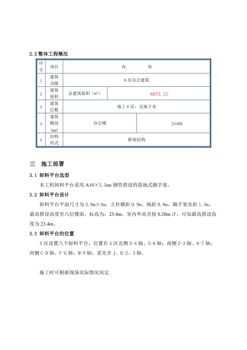 落地式钢管卸料平台施工方案.doc_第3页