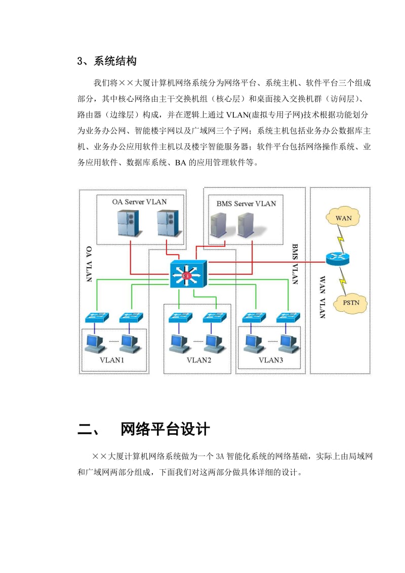 某大楼计算机网络系统设计方案.doc_第3页