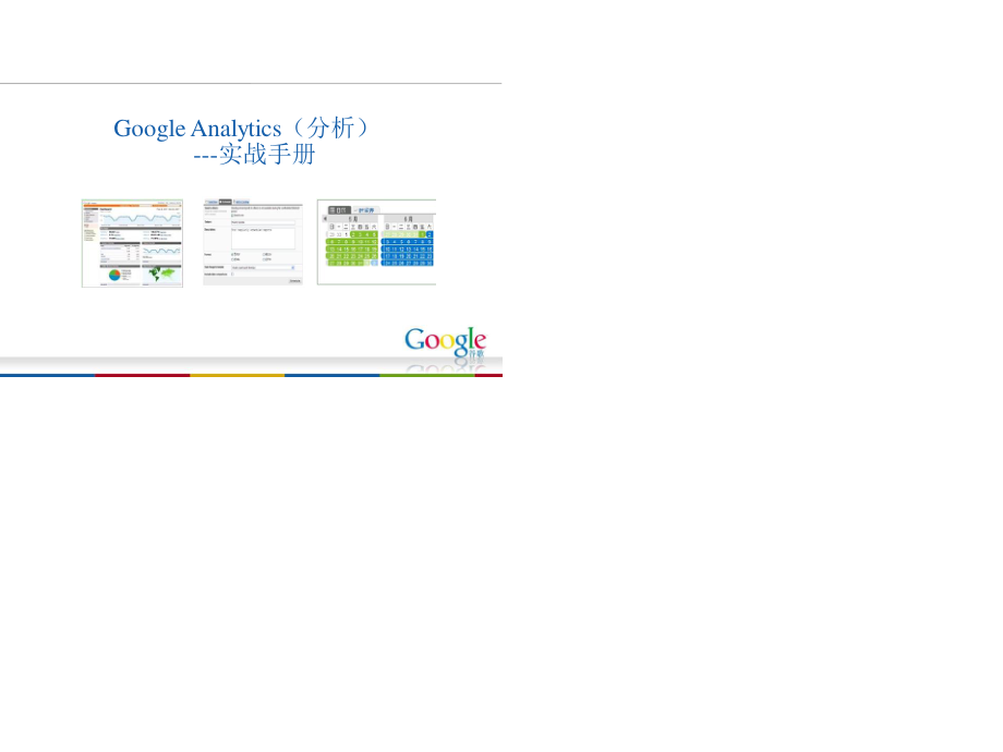 网站优化Google-Analytic经典分析.ppt_第1页