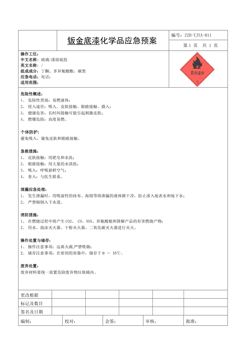 《化学品应急预案》word版.doc_第2页