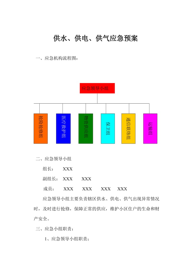 小区供水、供电、供气应急预案及流程图.doc_第2页