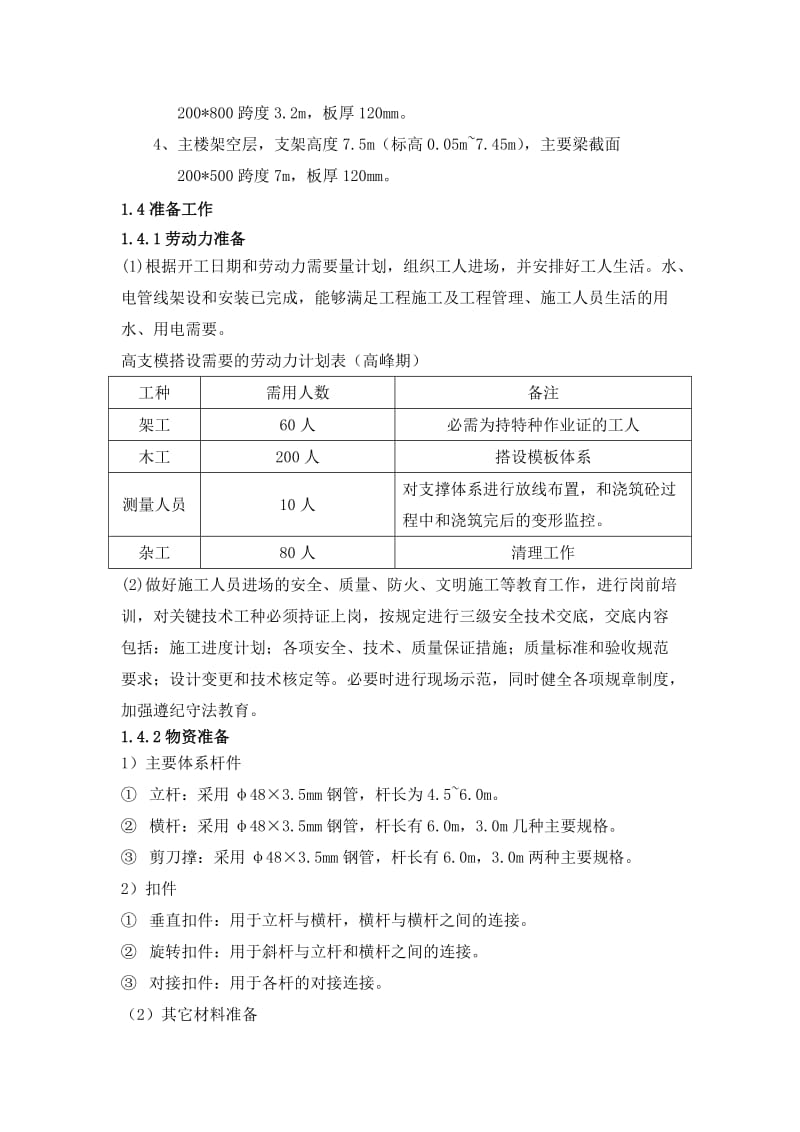 《地标高支模方案》word版.doc_第2页