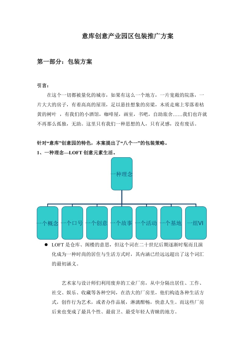 意库创意产业园区推广方案.doc_第1页