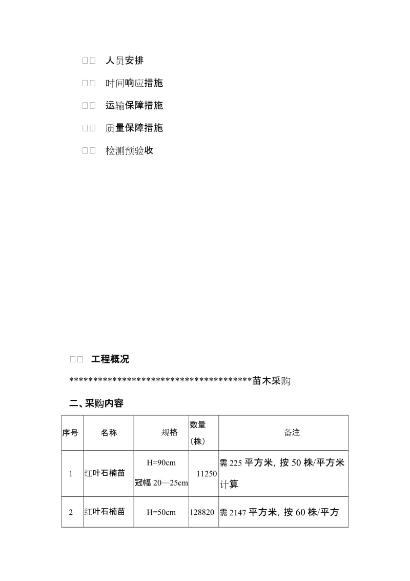 苗木采购服务方案.doc_第2页