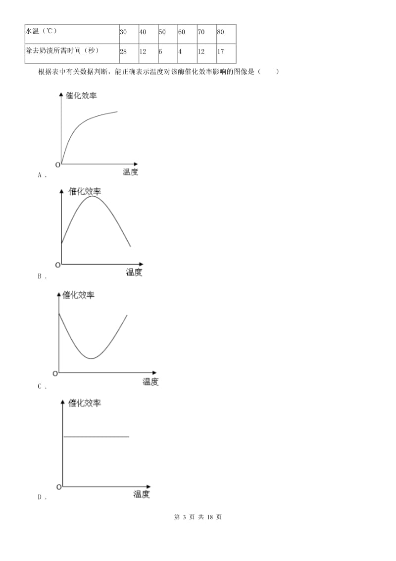 牛津上海版2019-2020学年九年级上学期五科联赛科学试卷C卷.doc_第3页