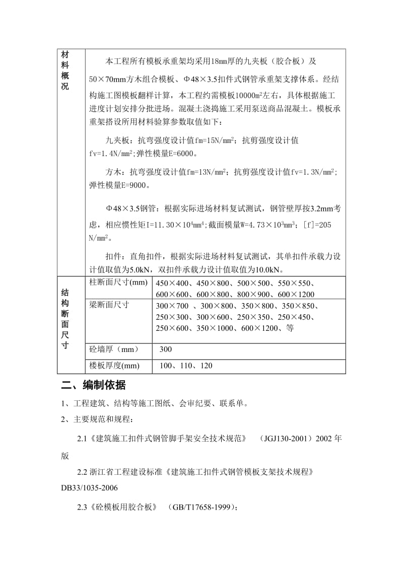 久丰热电模板承重架施工方案.doc_第2页