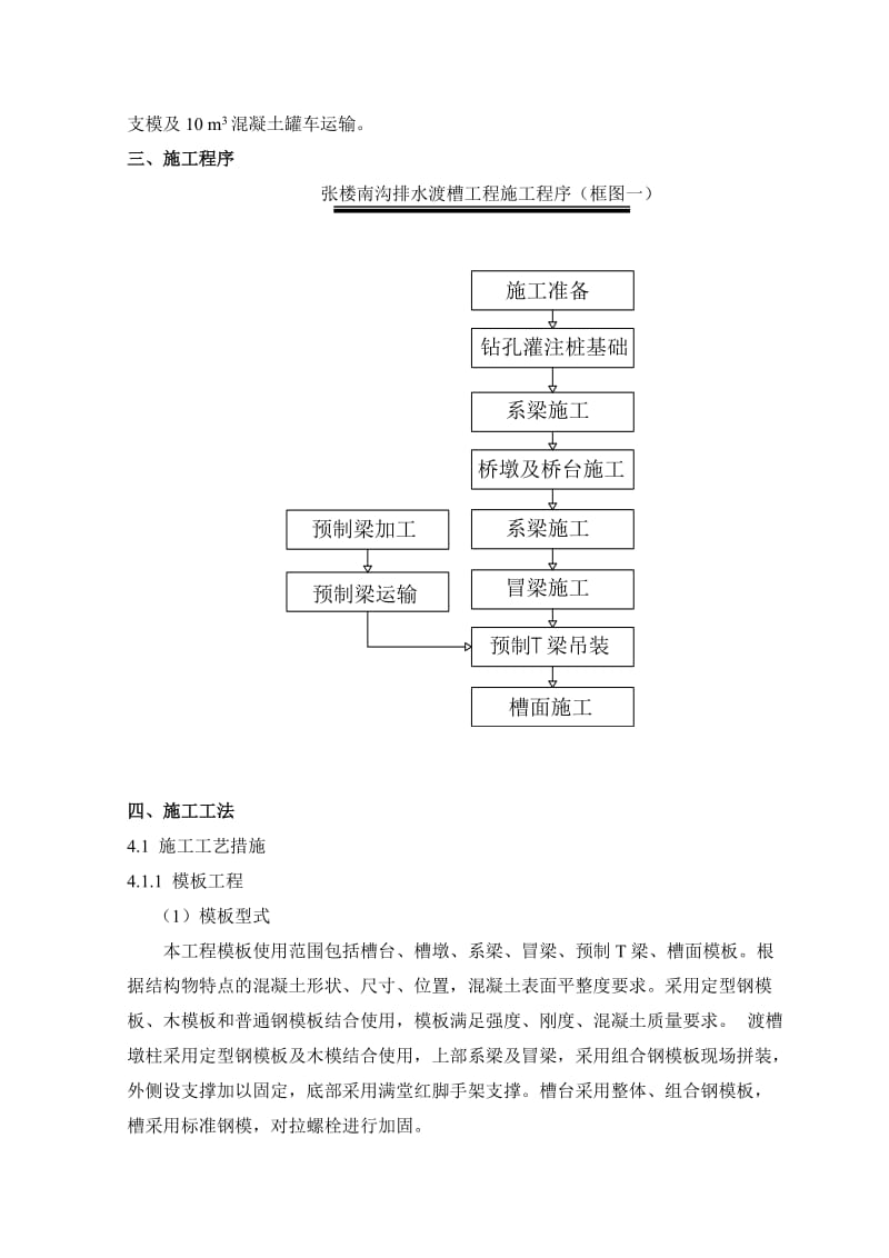 张楼南沟排水渡槽施工方案.doc_第2页