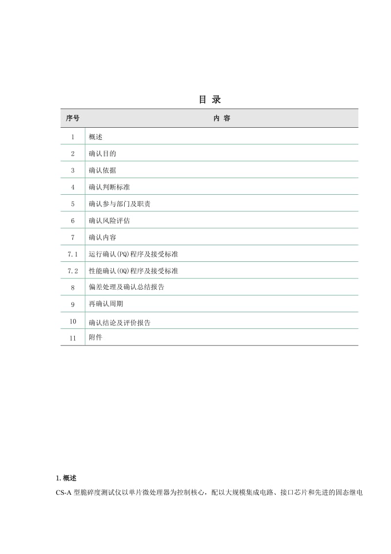 2015年CS-A型脆碎度测试仪确认方案.doc_第2页