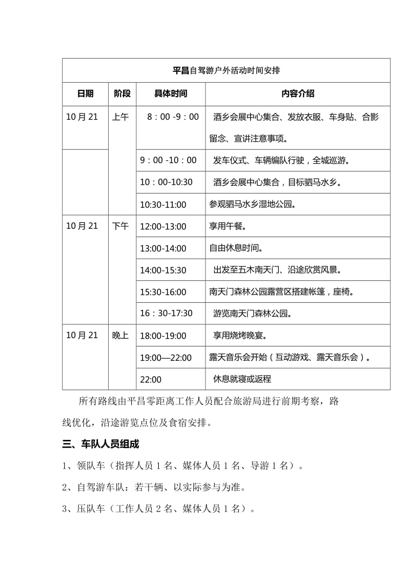 自驾游户外活动组织策划方案.doc_第2页