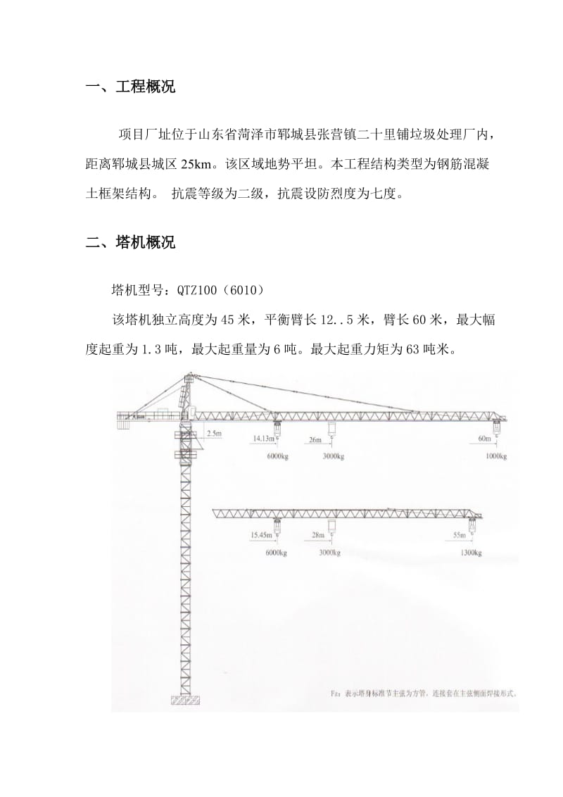 塔吊塔式起重机安装、拆除方案.doc_第2页