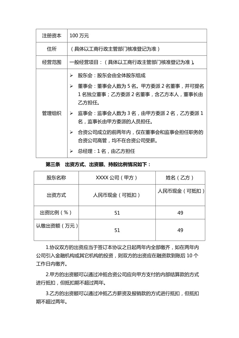 公司与个人合伙成立公司股东协议.doc_第2页