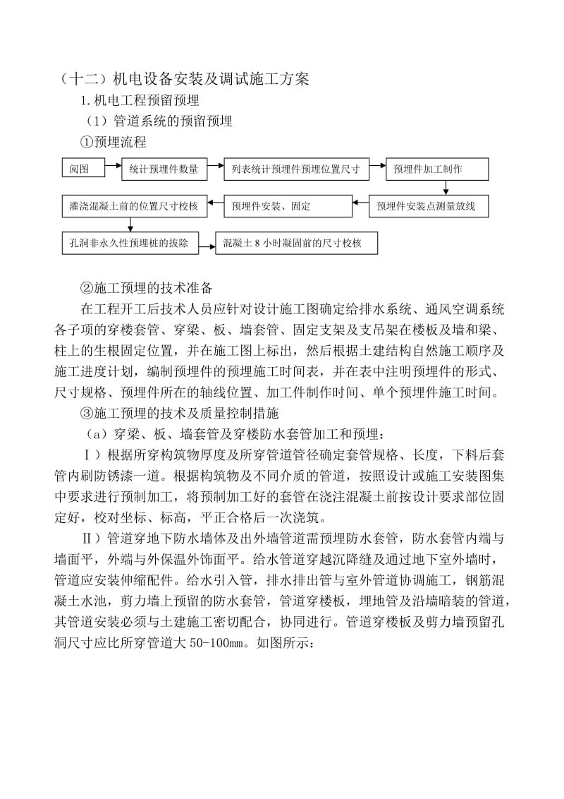 机电设备安装施工方案.doc_第1页