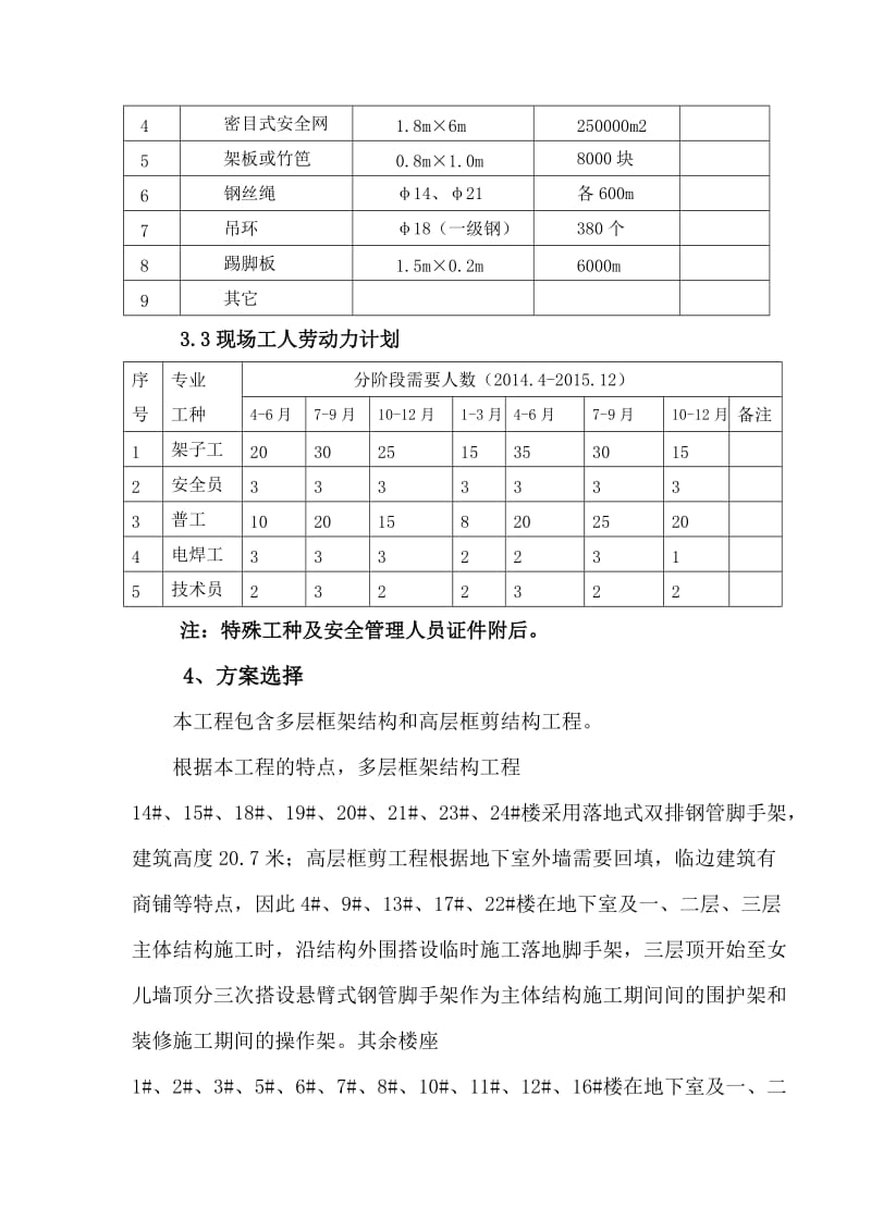 外墙悬挑脚手架施工方案.doc_第3页