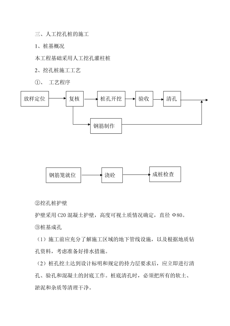 《人工挖孔桩方案》word版.doc_第2页