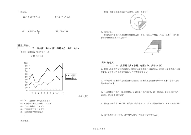 河北省2019年小升初数学能力检测试题D卷 附解析.doc_第2页